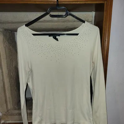 Top lauren ralph Lauren écru t s-m